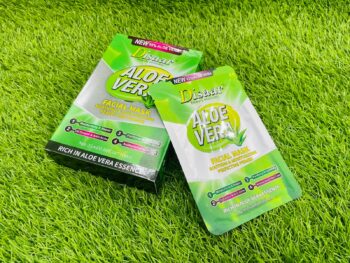 DISAAR ALOEVERA FACE SHEET MASK (FOR OILY/ACNE SKIN)