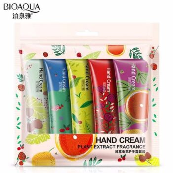 BIOAQUA PLANT EXTRACT HAND CREAM PACK OF 5