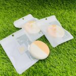 BEAUTY NAKED ROUND SHAPE DOUBLE COLOUR PUFF
