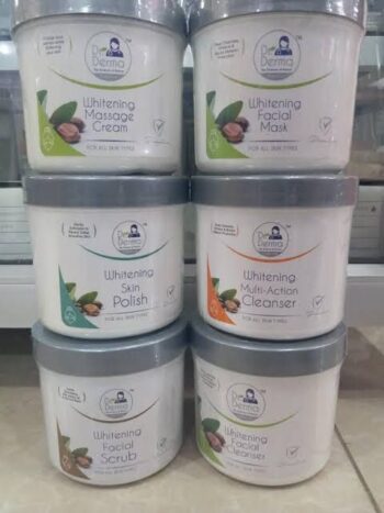 DR.DERMA WHITENING FACIAL 5PCS SET 500GRM