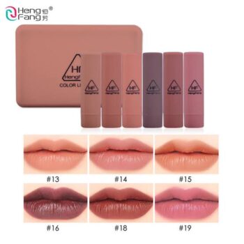 HENGFENG NUDE LIPSTICK PACK OF 6 ITEM:9065