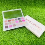 HUDA BEAUTY ROSE CRYSTAL VELVET+SHIMMER+MATT  PALLETE