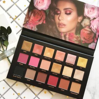 HUDA BEAUTY ROSE GOLD SHIMMER+MATT MAKEUP KIT