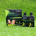 LICHEN BLACK HAIR COLOUR SHAMPOO 2 BOTTLE PACKING