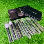 M.A.C TIN STYLE 12PCS MAKEUP BRUSH SET