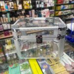 MAKEUP TRANSPARANT BOX HEAVY WEIGHTED