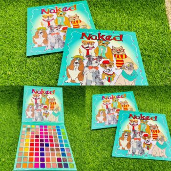 Naked 100 Color Velvet+Shimmer+Matt Eyeshadow Palette