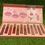 Qoiden Rose Matte Lipgloss 12 Color Set