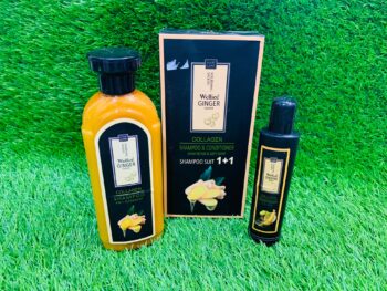 WELLICE GINGER HAIR DANDRUFF AND COLLAGEN SHAMPOO PLUS CONDITIONER