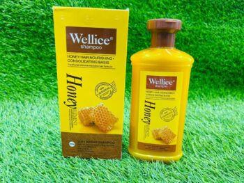 WELLICE HONEY HAIR NOURISHMENT HAIR SHAMPOO 400ML.
