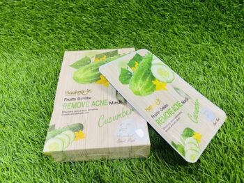 HAOKALI REMOVE ACNE CUCUMBER FACE SHEET MASK (FOR OILY/ACNE SKIN)
